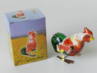 Obrázek z Kohout natahovací kovový RETRO 7x7cm 45ks/bal 